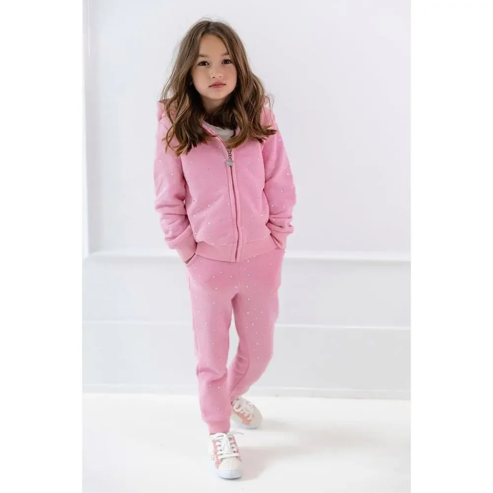 LOLA & THE BOYS MARGOT SPARKLE TRACK SET SIZE 6- Read description